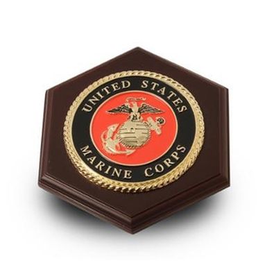 Custom Made U.S. Marine Corps Medallion Paperweight