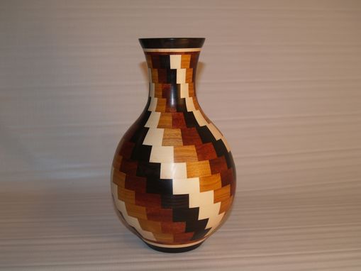 Custom Made Segmented Twisted Vase