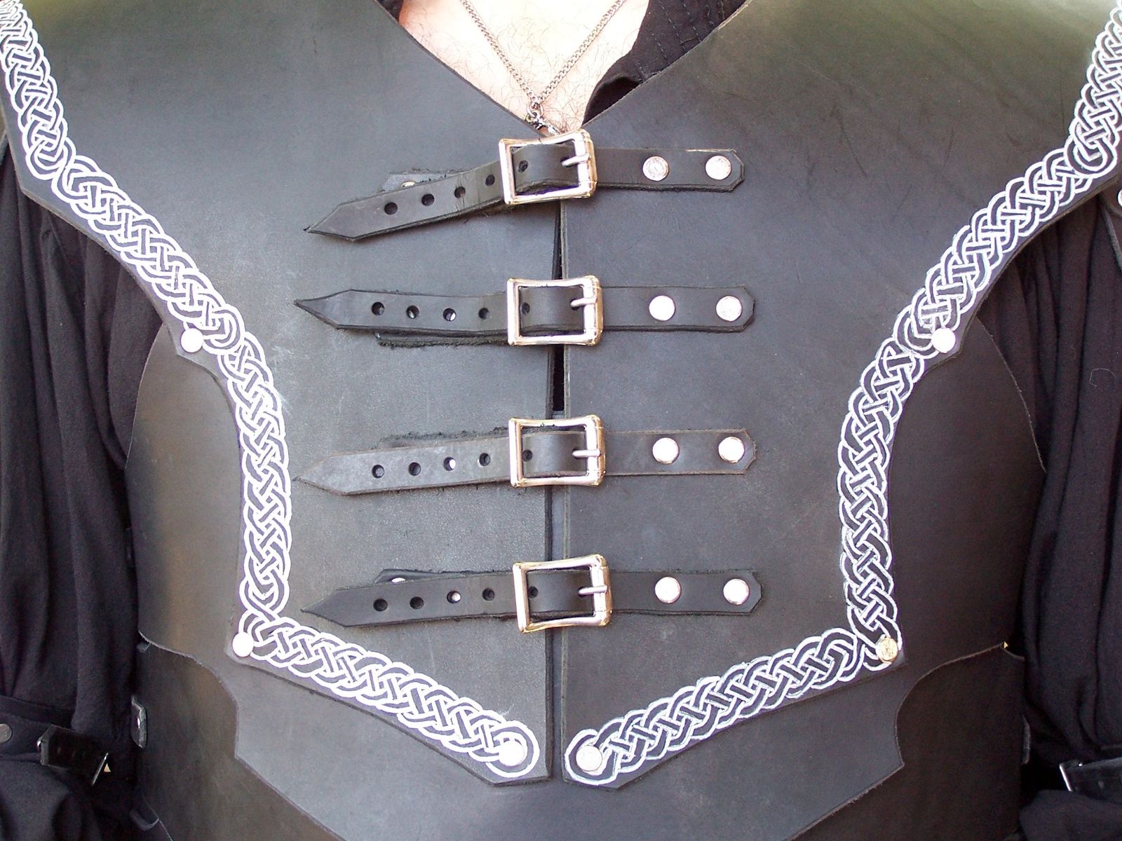 Custom Made Cavalier Armor by Emporium Custom Leathers, Llc