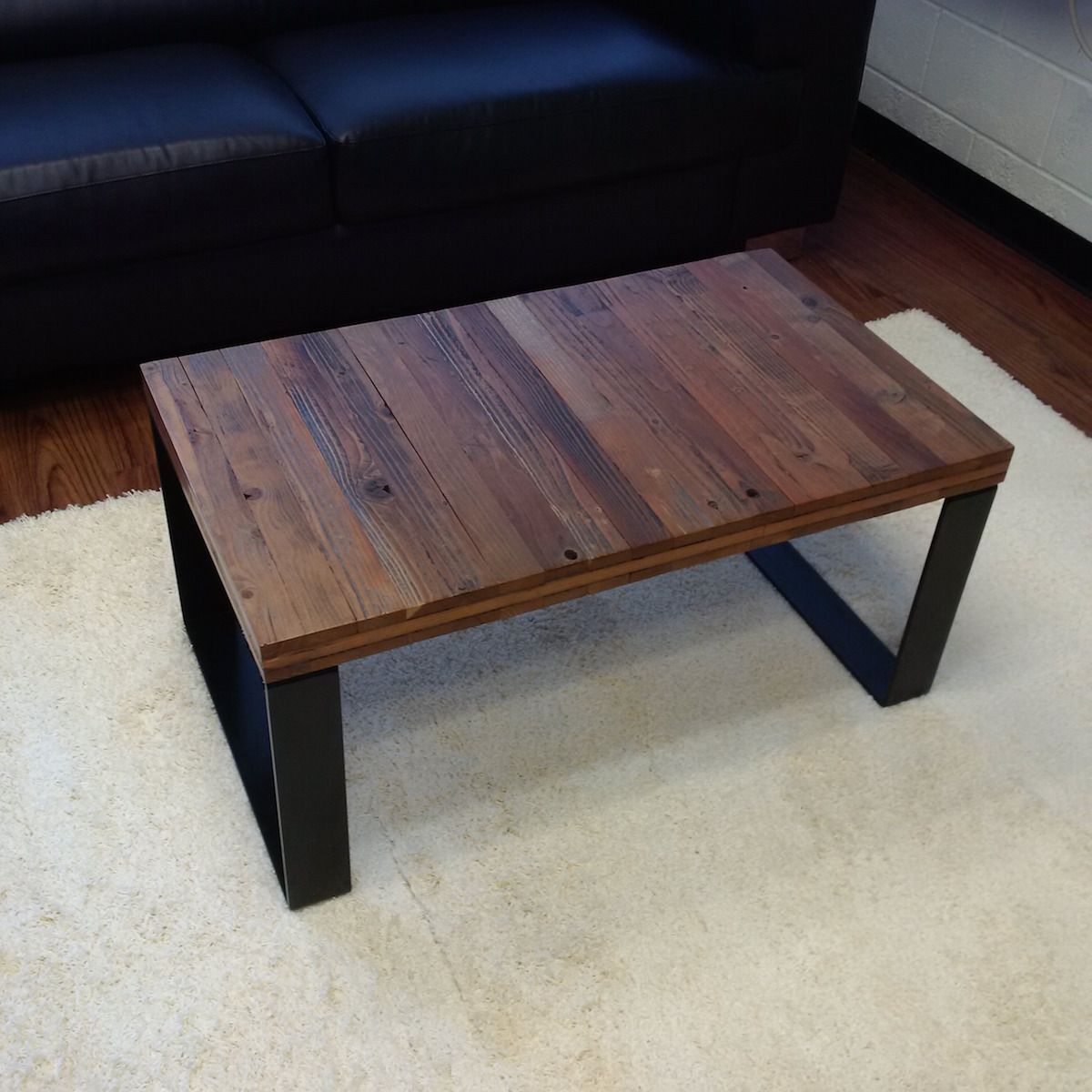 Buy Custom Reclaimed Barn Wood Coffee Table, made to order from Sweet