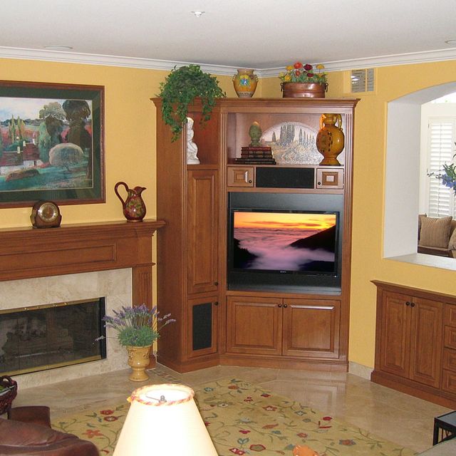 Hand Crafted Corner Entertainment Center Fireplace Mantle Hand Crafted Corner Entertainment Center Fireplace Mantle Credenza By Diamond Case Designs Inc Custommade Com