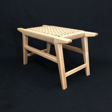 Custom Made Paper Cord Bench
