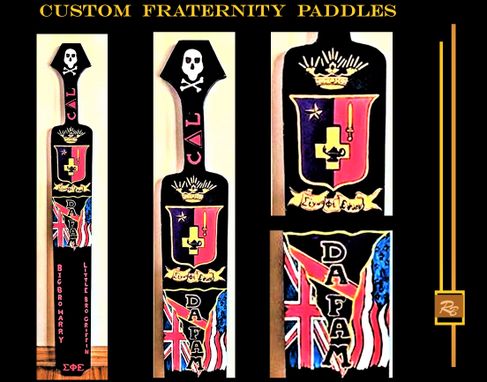 Custom Made Custom Fraternity Paddles, Personalized, Fraternity Paddles,   Big Brother Gift,