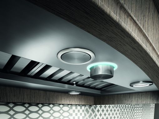 Custom Made Stainless Steel And Brass Range Hood Euegene