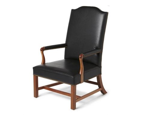 Custom Made Benjamin Franklin's Library Chair