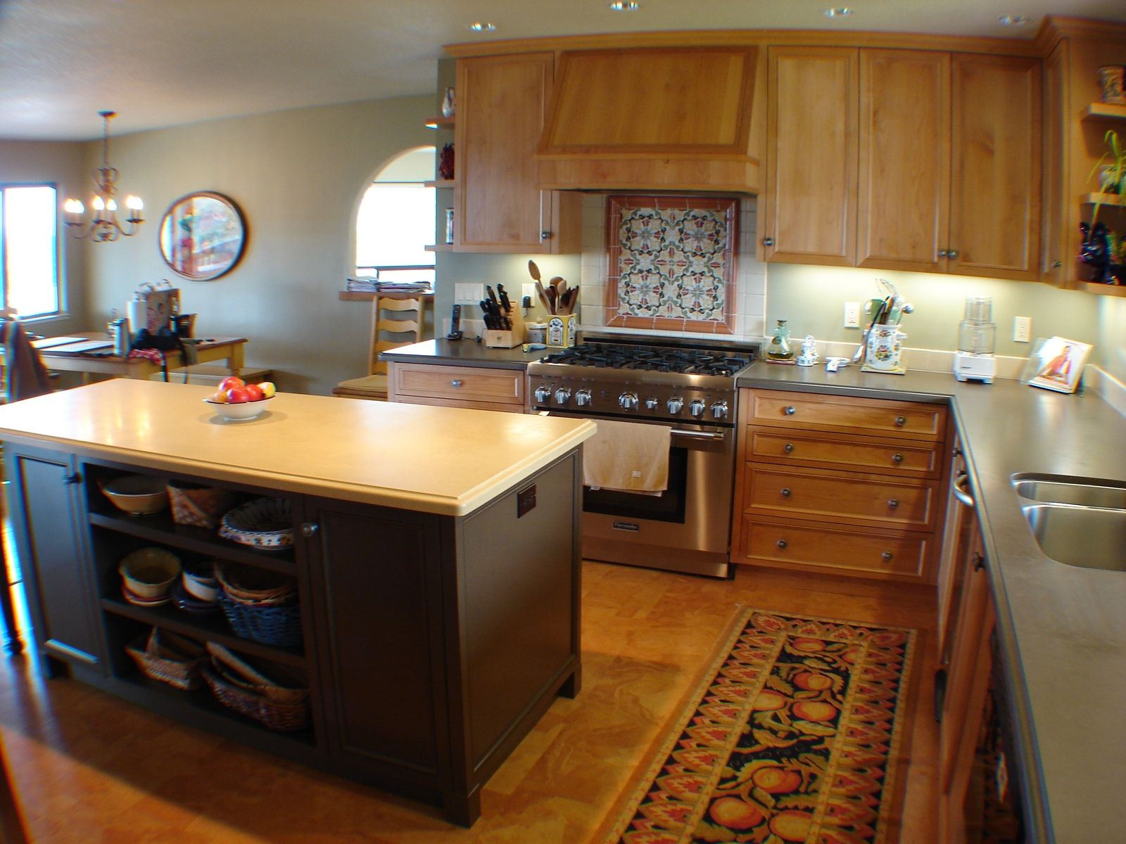 Custom Made Wine Country Kitchen by Dan Joseph Woodworks