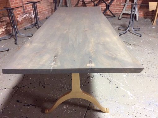 Custom Made Maple Top With Gray Stean