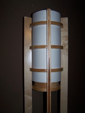 Custom Made Maple Floor Lamp