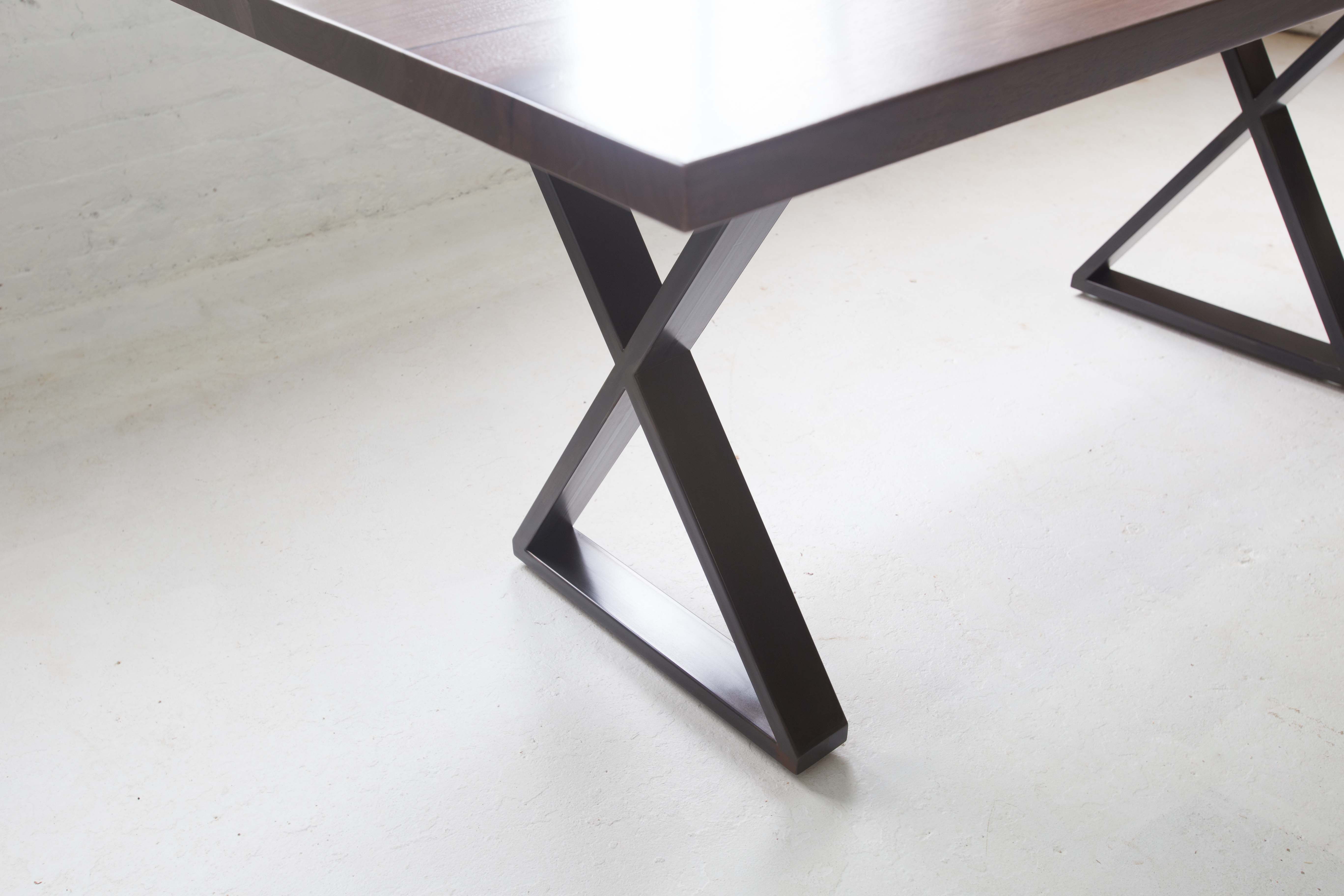 Buy Custom XBase Walnut Dining Table, made to order from The Last