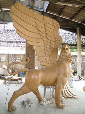 Custom Made Bronze School Macot Bronze Sculpture Missouri Western University