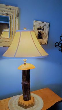 Custom Made Something Old, Something New Table Lamp