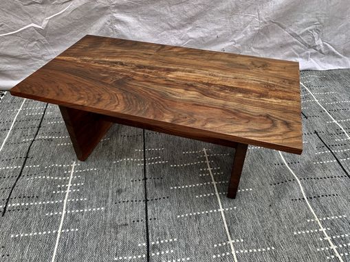 Custom Made Walnut Coffee Table
