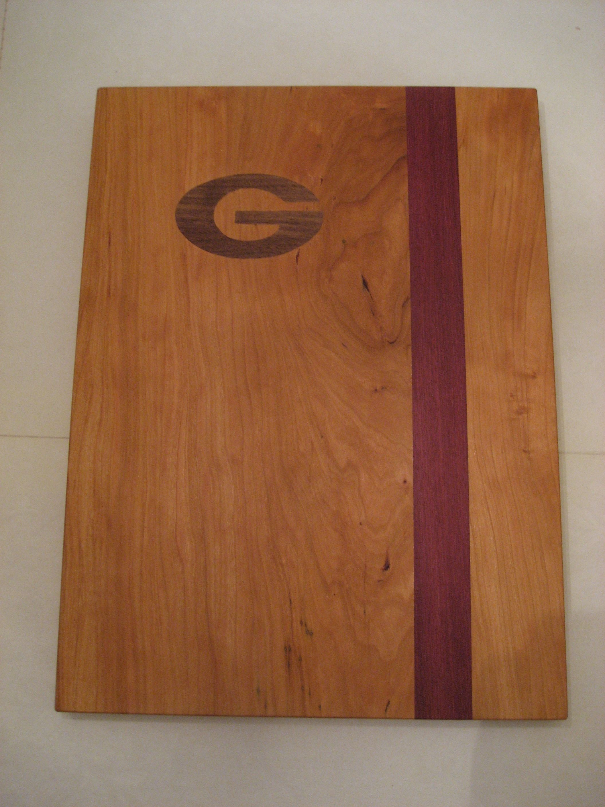 Handmade Personalized Cutting Boards With Custom Inlay by Red Acorn Woodworking