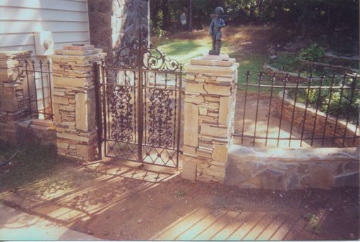 Custom Made Courtyard Gates