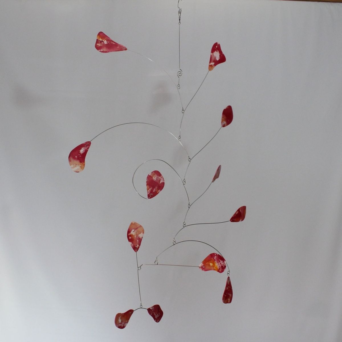 Custom Made Cool Art Mobile Abstract - Hand Painted Hanging Mobile ...