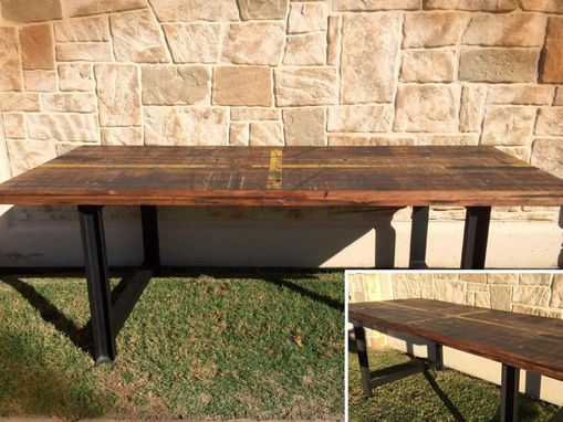 Custom Made Boxcar Table