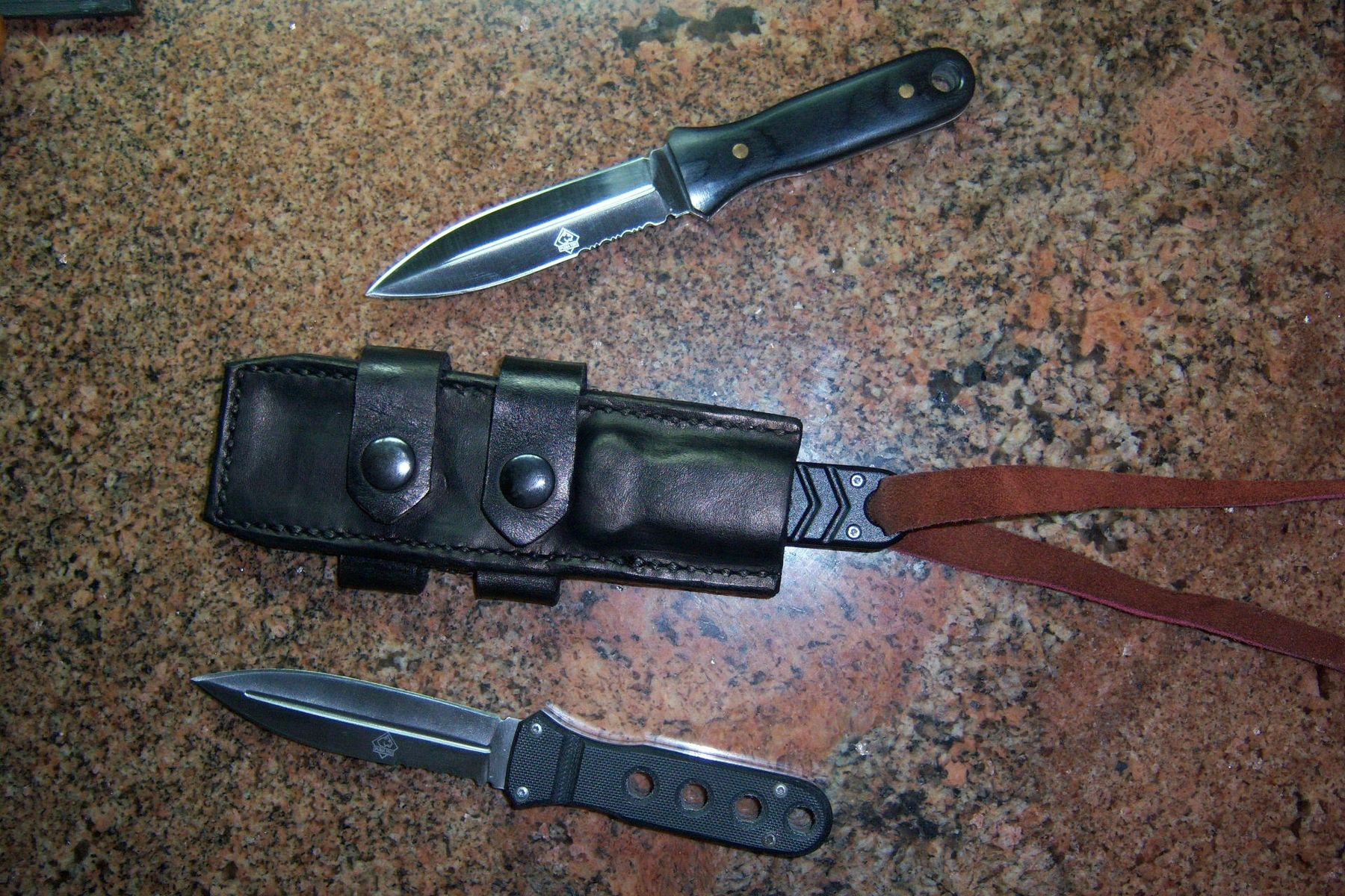 Chef Knife Sheath Leather Scabbard Kitchen Knives Holder With Belt Loop  Sheaths Pocket Hunting Tactical Holster Bag