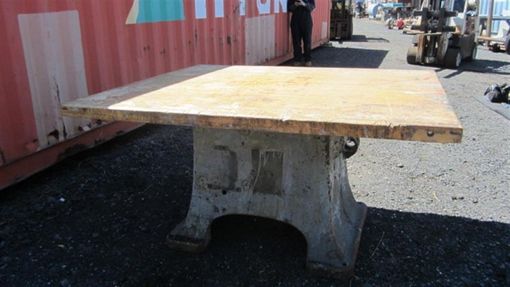 Custom Made Large Industrial Kitchen Island