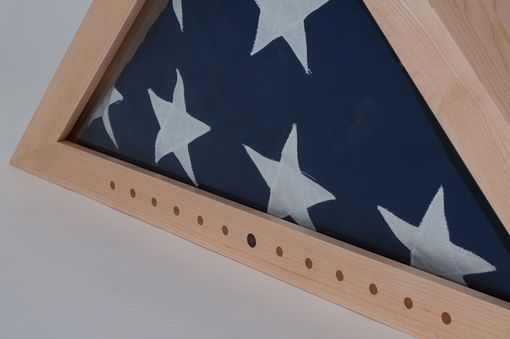 Custom Made Maple Flag Box
