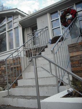 Custom Made Silver Handrail