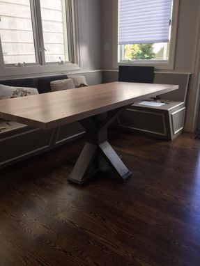 Custom Made Old Reclaimed Pine Dining Table