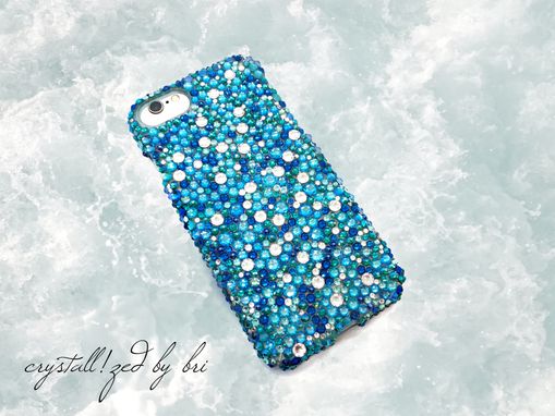 Custom Made Crystallized Iphone Case Any Cell Phone Bling Genuine European Crystals Bedazzled