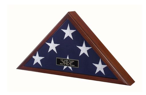 Custom Made Best Seller -Flag Display Case American Made!