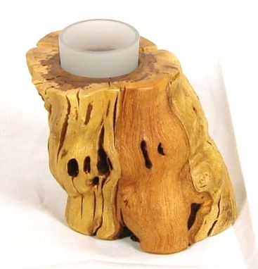 Custom Made Single Old Grapevine Candle Holder - Solo - 100% Retired Ca Grape Vines