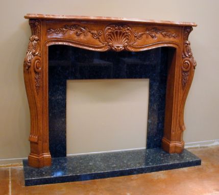 Custom Made M-630 Custom Fireplace Mantel