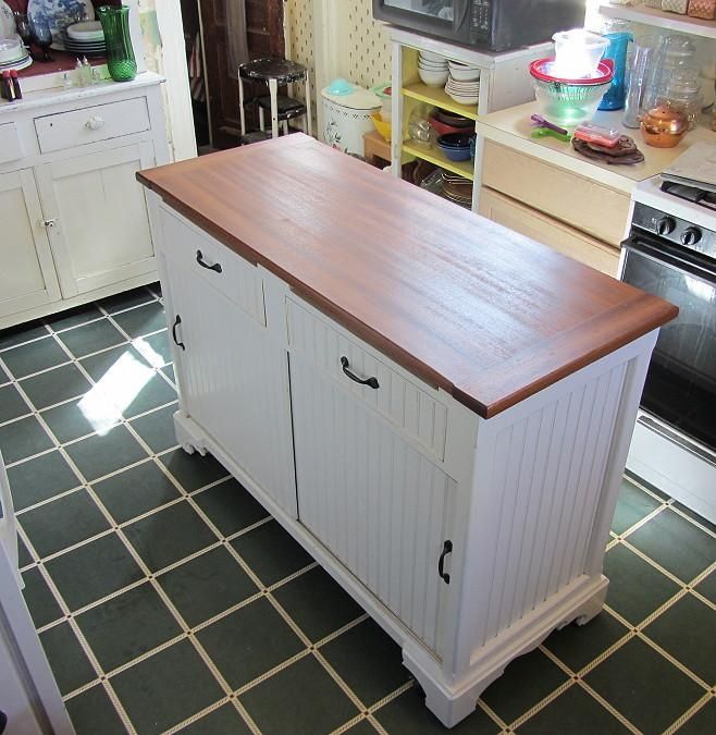 Custom Made Kitchen Island by Woodward Woodworks