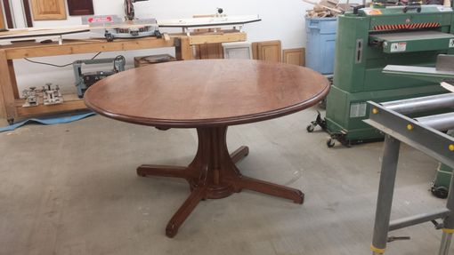 Custom Made Pecan Dining Table 60