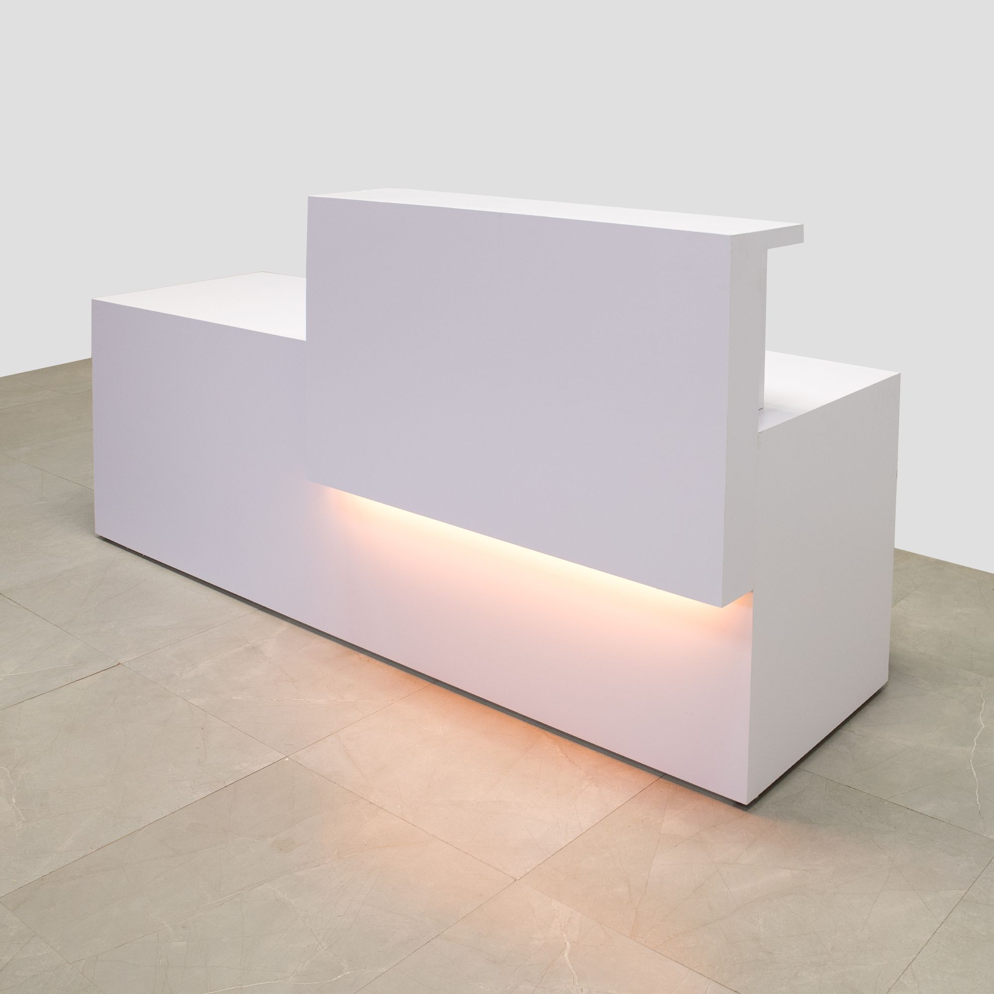 Handmade Modern Custom Reception Desk With Counter - Los Angeles Desk ...