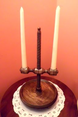 Custom Made Colonial Style Candle Stand