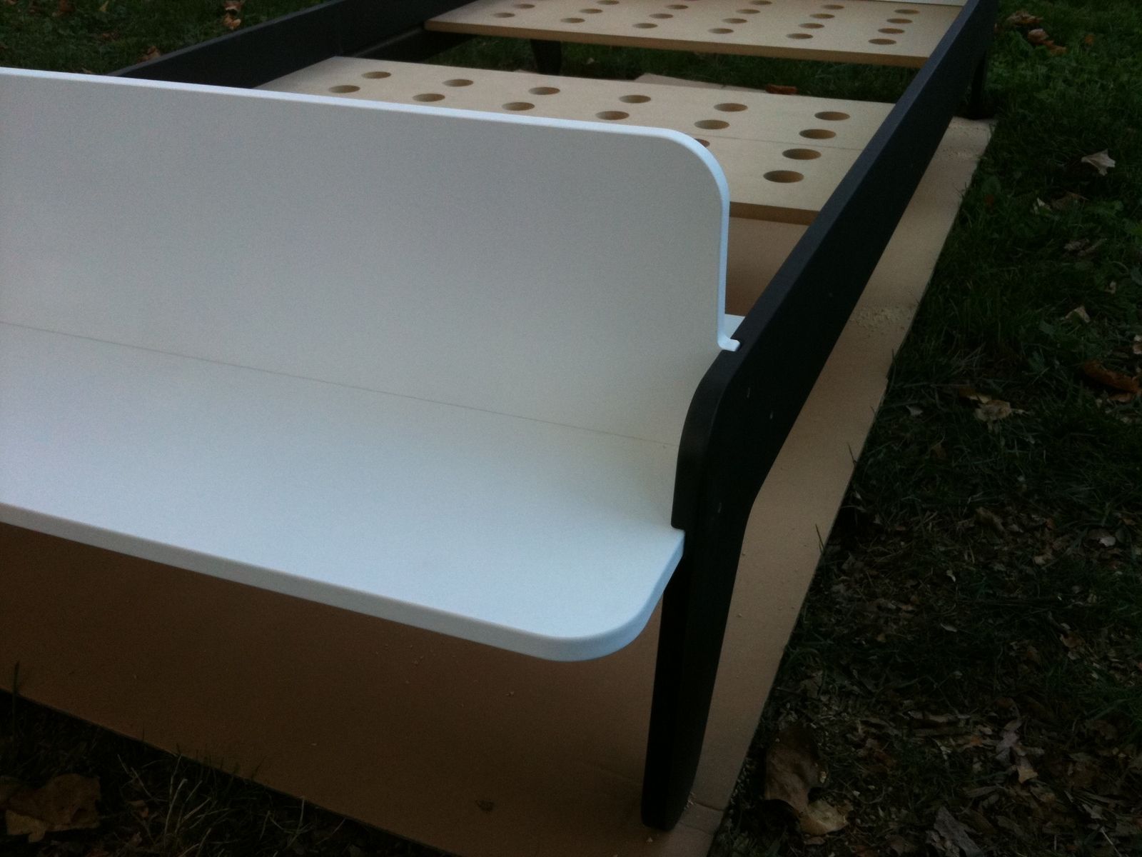 Hand Made Twin Bed With Bench by Sodura