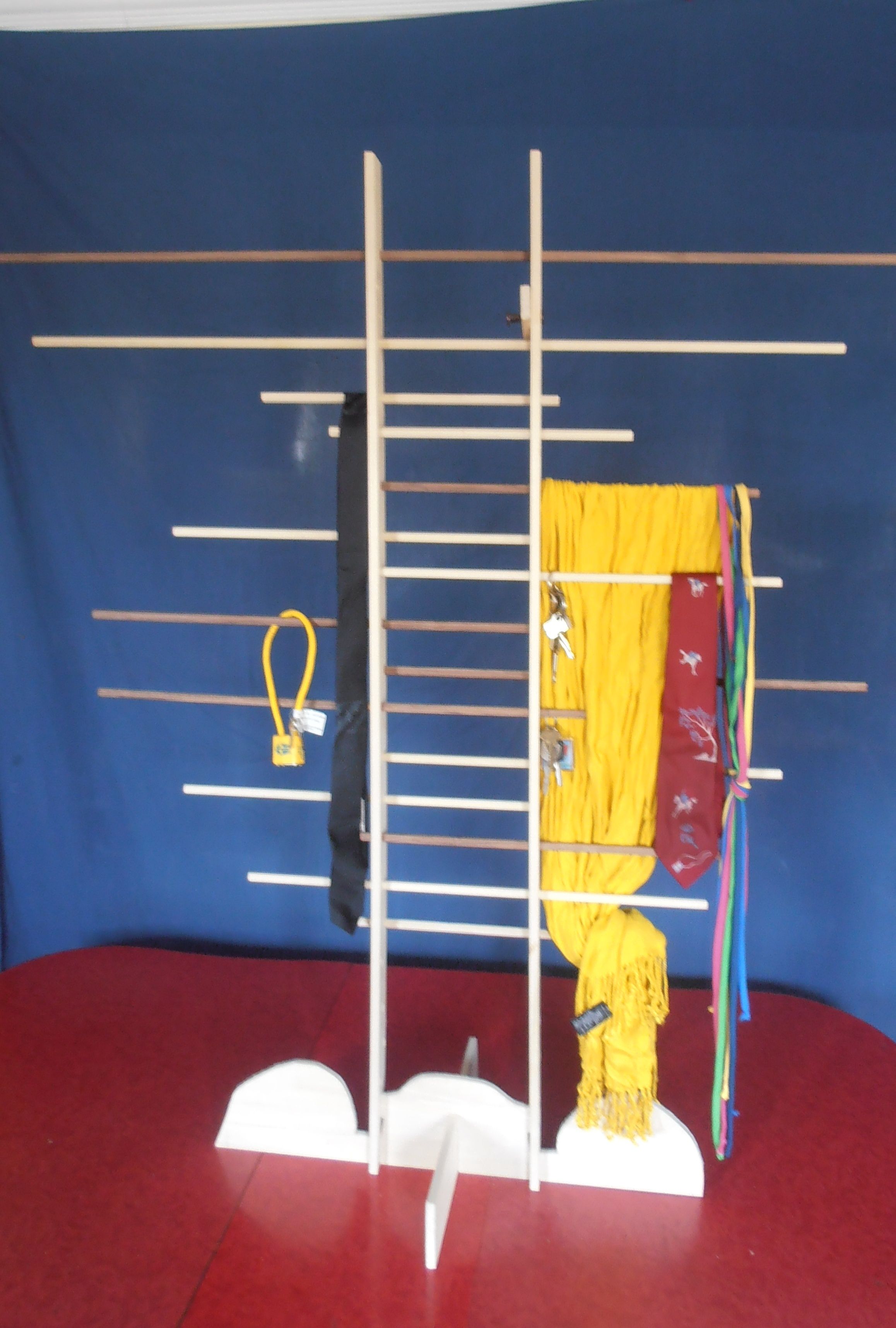 Buy Hand Made Modern Wall Hanging / Display Rack, made to order from