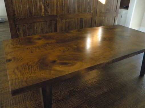 Custom Made Large Slab Dining Table