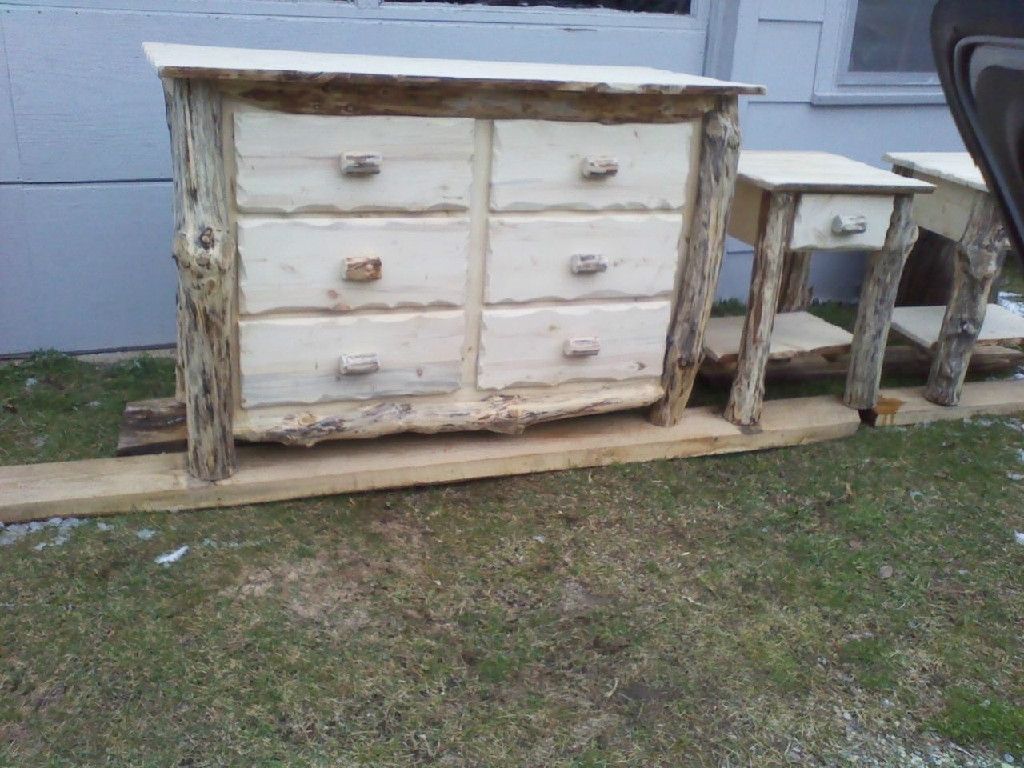 Hand Made Log Dresser By Brokenbalsams Custommade Com