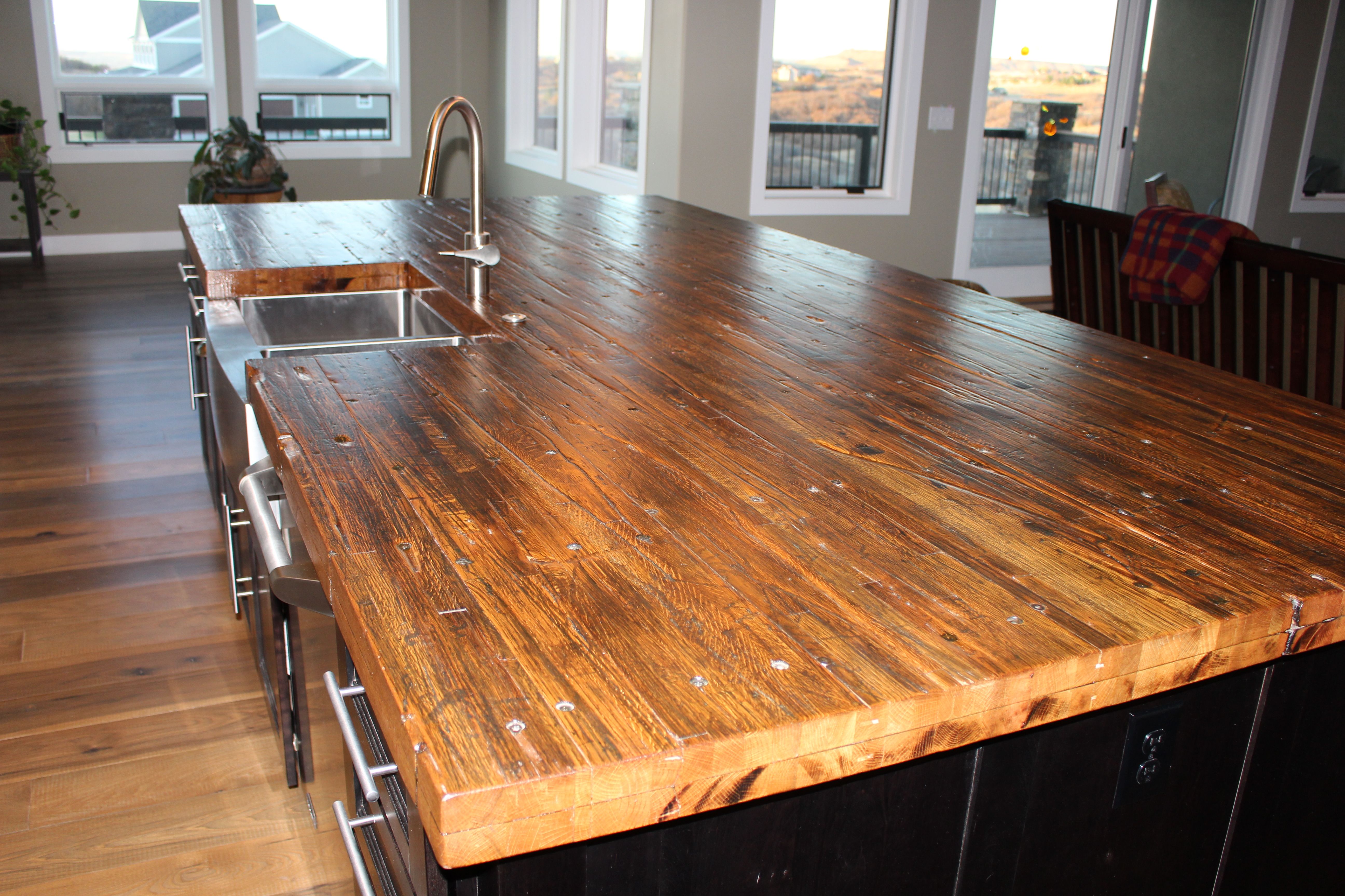 Custom Walnut Butcher Block Table Top Etsy