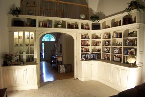 Custom Made Great Room Cabinetry