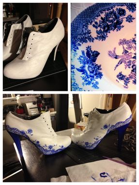 Custom Made Hand Painted Shoes