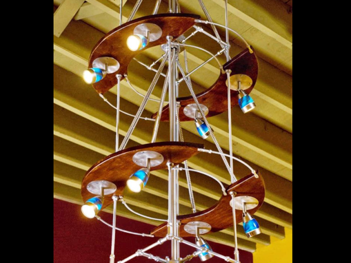 Custom Made Custom Modern Contemporary Lighting/Ceiling Fan Chandalier Design