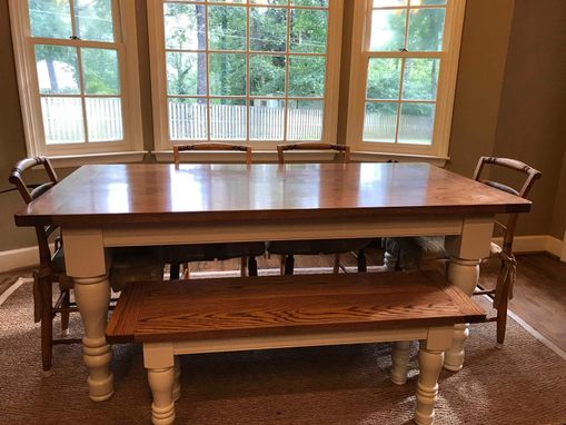 Custom Made Classic Farmhouse Table
