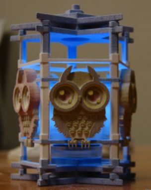 Custom Made Custom Toys- Owl Night Light