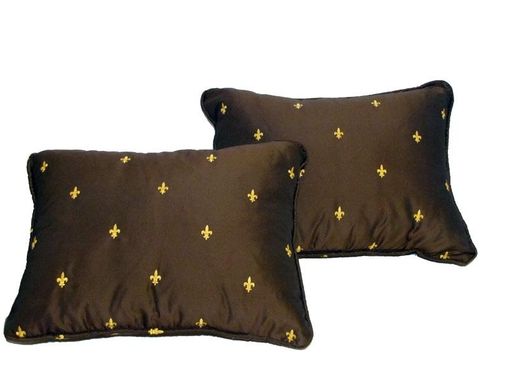 Custom Made Fleur De Lis Pillows