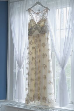 Custom Made Vintage Inspired Wedding Dress