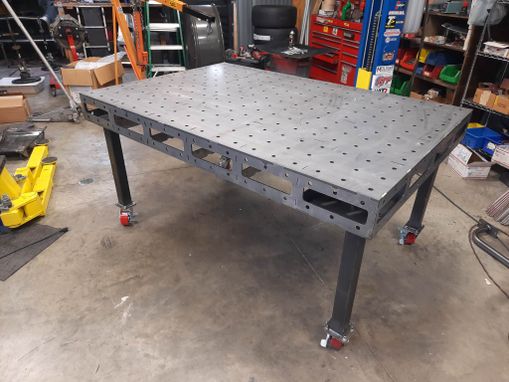 Buy Hand Made Custom Welding Fixture Tables, made to order from Badgley ...