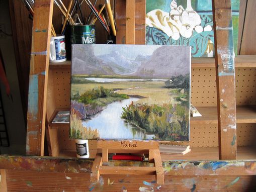 Custom Made Original Oil Landscape Mountain Painting