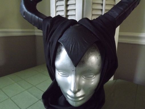 Custom Made Horned Female Mask (Maleficent Like)