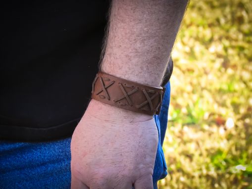 Custom Made Leather Bracelet