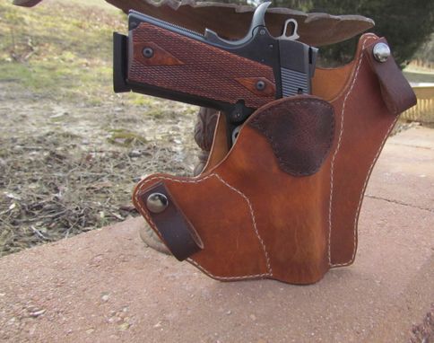 Custom Made Leather Gun Holster Inside Waistband